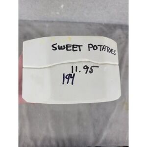Vintage Ceramic Slip Casting Mold Of 3 Sweet Potatoes Texas Molds 110